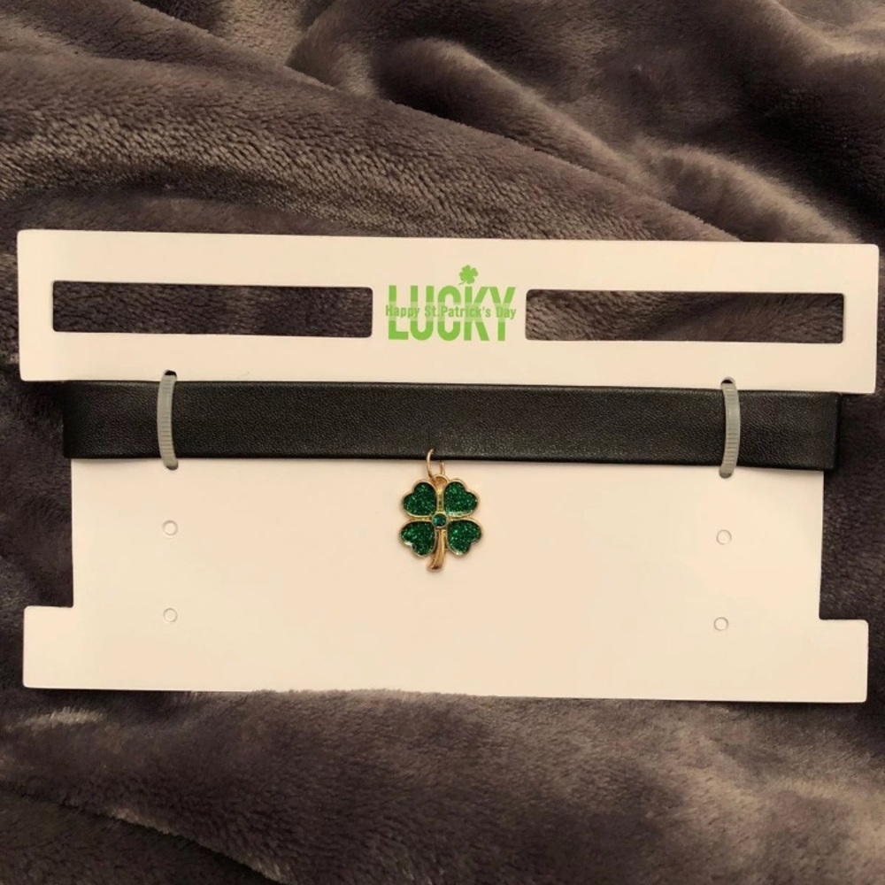 St Patrick’s Day Shamrock Choker
